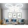 LED ceiling LED with Ambrella Light, Original, FA4493, 8XLED, 134 W, 10050LUM, 3000-6400K, white color.