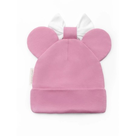 Children's cap Amarobaby Nature Essence Mini, size 46-48, pink color-3