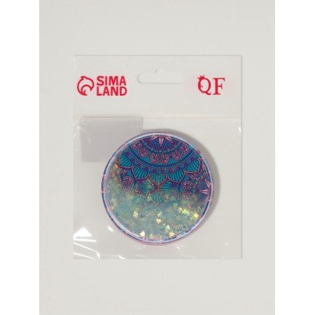 Folding mirror "Mandala", d = 7.2 cm, with an increase, the color of the mix-6
