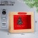 New Year's Craft gift package with a New Year tree plastic window, 24 x 20 x 11cm, New Year