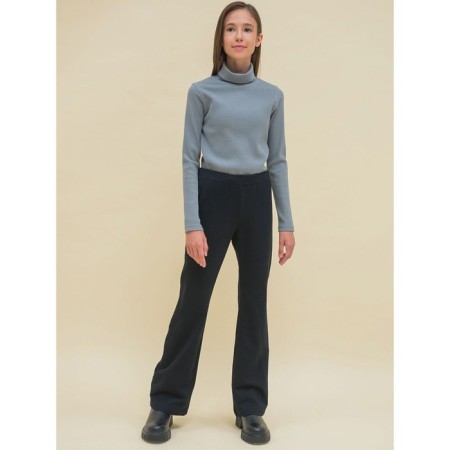 Pants for girls, height 116 cm, black color-6