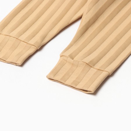 Pants are children, dark beige color, height 86 cm-2