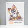 Photo frame MDF 30x40 cm, No. 5 "Simple", white (plastic screen)