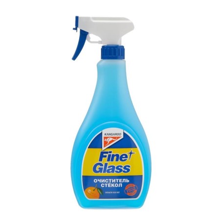 Kangaroo Glass Cleaner glass cleaner aroma of orange, 500 ml + napkin-1