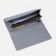 Women's wallet on magnets, gray color