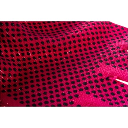 Gloves of nylon garden, knitting class 13, with PVC points, size 9, fuchsia-3