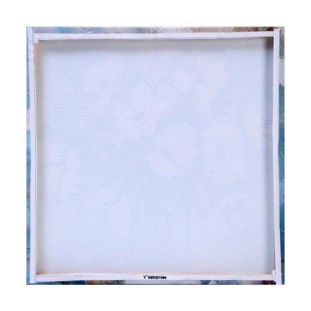 Picture on canvas "White flowers on the table" 50*50 cm-2