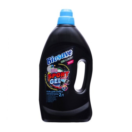 BIOSAVE Washing Gel Luxury, for sportswear, 2 l