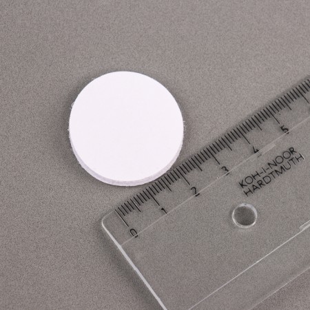 Velcro on a glue basis "Circle", set of 12 pcs., Size 1 pc. 3 cm-3