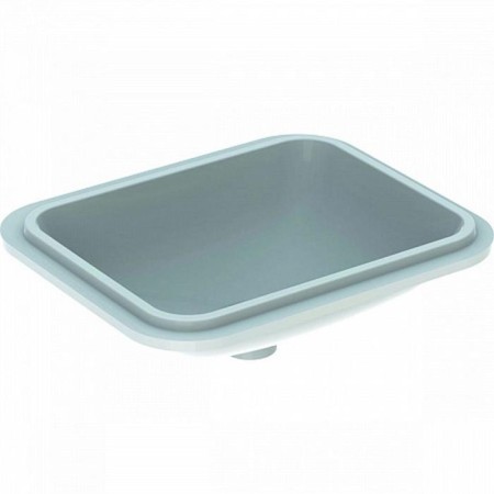 GEBERIT VARIFORM sink 500.762.01.2, 53 x 40 cm, without opening for the mixer, white color 743831