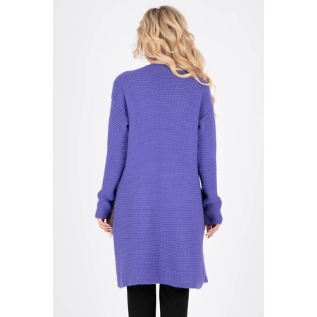 Cardigan female, size 42, purple color-1