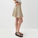 Women's skirt Minaku: minku: safari beige color, river 48