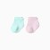 Nosk children's cotton (2 pairs), mint/ lilac color, rr 10-12