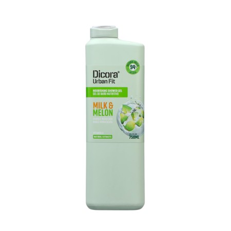 Shower gel dicora "milk and melon", 750 ml