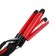 The curl Kelli KL-1247, 65 W, ceramic coating, triple, red-hourly