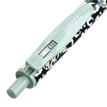 Automatic ballpoint handle 0.7mm blue oil, vinson, razin. Keep. (barcode on a piece) 10534-4