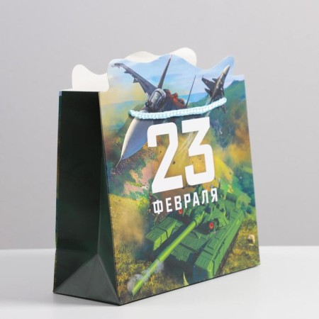 Gift package, packaging, “planes”, 25 x 26 x 10 cm-1