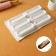 Form for mousse desserts and baking konfinetta "Venice", silicone, 29.5 × 17 × 3 cm, 6 cells, white color