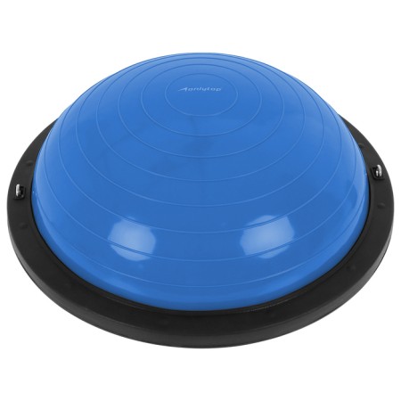 Half -sphere bosu gymnastic, with a pump, 55x25 cm, blue color-21