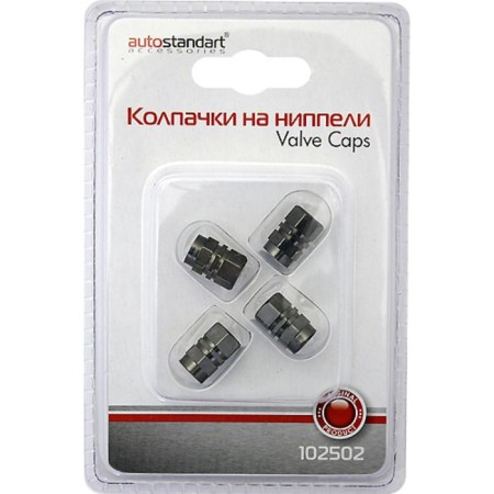 Caps for nipples, hexagonal, 4 pcs, titanium-2