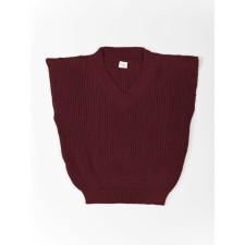 Vest for girls, height 146 cm, burgundy color