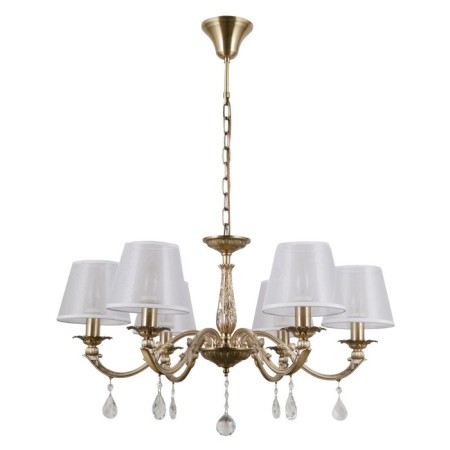 Ceiling light Gerhort G11046/6AB WT, 6x40W, E14, 79x68x68 cm, bronze color