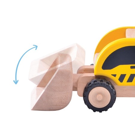 Wooden toy Miniworld "Loader"-3