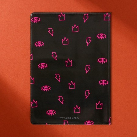 Cover for passport "Smile off, I am a woman" (1 pc)-4