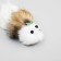 Mouse made of natural fur, case 7 cm, mix of flowers