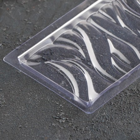 Form for Chocolate "Waves", 18 × 8 cm, in individual packaging-2