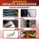 KREP nylon tundra clamp, for screed, 4.8x400 mm, red color, in packaging 100 pcs.