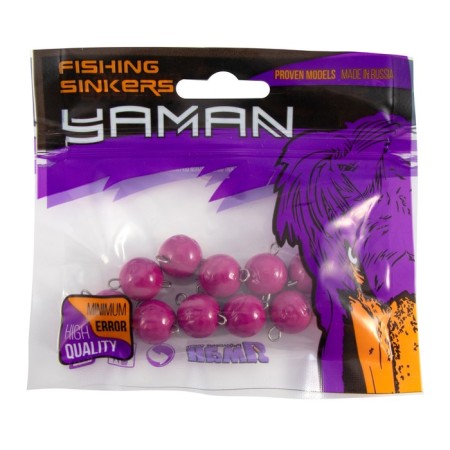 Cargo Cheburashka painted collapsible Yaman 10 pcs., 18 g, purple-4