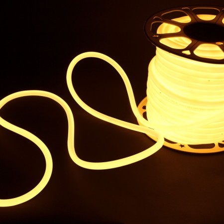 Flexible Neon Elektrostandard, IP67, 2835, 144 LED/m, 220V, round, glow warm white-3