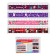 Set of Lineec 4pcs 15cm Design Erichkrause, with a notch of plastic, mix (Girl)