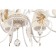 Chandelier Maytoni ARM222-06-G, E14, 6x40 W, 610x610x910 mm, white with gold
