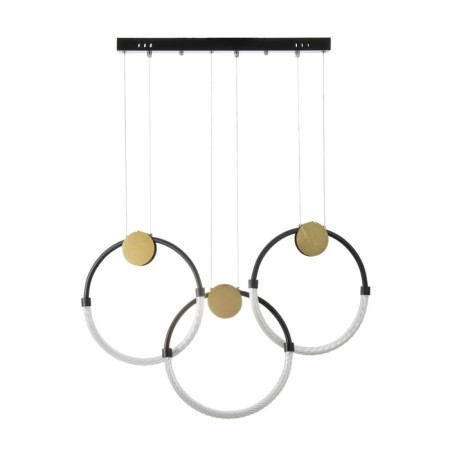 Bayerlux lamp "Olendal" LED 45W black and gold 62x5x44-150 cm-3