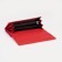 Women's wallet on magnets, red color