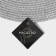 Serving napkin on the Glori Magistro table, d = 38 cm, silver color