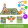 Playing attention and speed "Okavok. Summer Zoo ", 50 cards, 5+