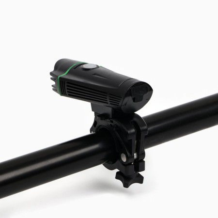 Lanter Bicycle front battery, waterproof, 1 diode, 4 modes, green-2