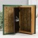 Safe-book wood to the leatherette "Periodic table" embossing 21x13x5 cm