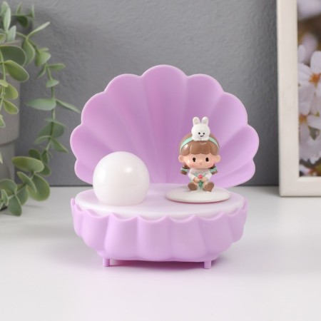 Souvenir plastic light "Baby in the shell" mix 11.5x10x11.5 cm-4