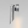 Wall lamp EUROSVET WING 40037/1, E14, 1x60W, 90x80x210 mm, chromium color