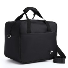 Road bag with lightning, long belt, black color