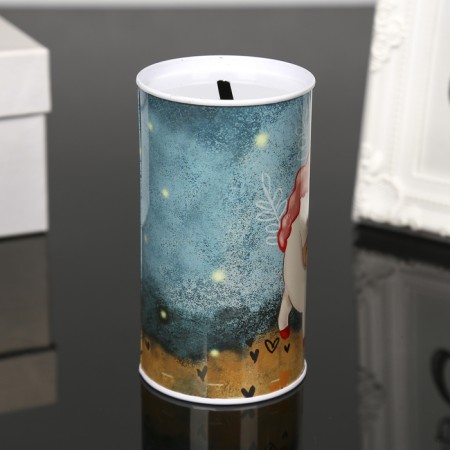 Копилка металл "Единорог" МИКС 12х6,5х6,5 см-7