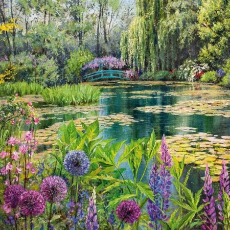 Puzzle "Garden of My Dreams", 1000 elements-1