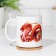 Sublimation mug "Happy New Year 2024!", Dragon Pink
