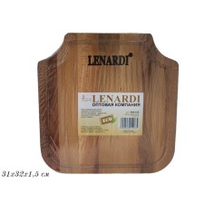 Cutting board Lenardi, size 31x32 cm
