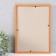 Photo frame MDF 21x30 cm, No. 5 "Simple", Milan nut (plastic screen)