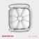 Vegetable Government Steel, 3 nozzles, stainless steel, white color